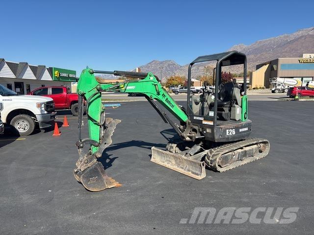 Bobcat E26 Roomikekskavaatorid