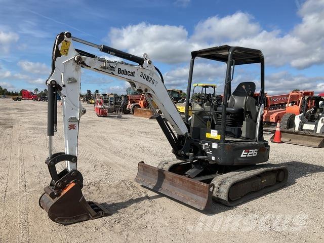 Bobcat E26 Roomikekskavaatorid