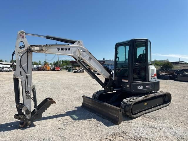 Bobcat E50 Roomikekskavaatorid