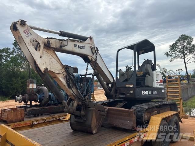 Bobcat E50 Roomikekskavaatorid