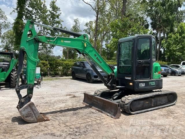 Bobcat E50 Roomikekskavaatorid