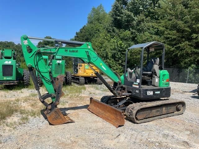 Bobcat E50 Roomikekskavaatorid