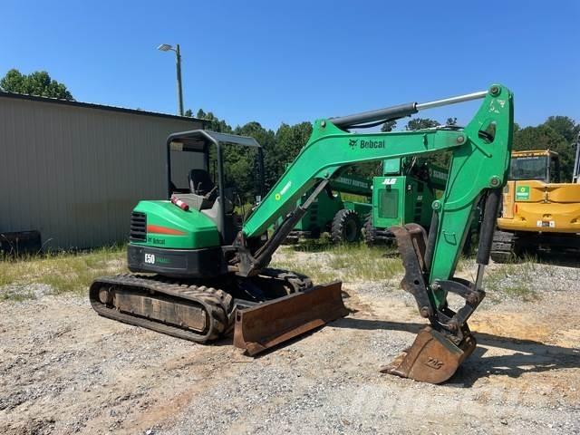 Bobcat E50 Roomikekskavaatorid