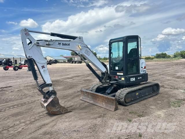 Bobcat E50 Roomikekskavaatorid