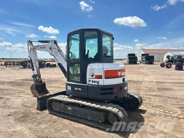 Bobcat E50 Roomikekskavaatorid