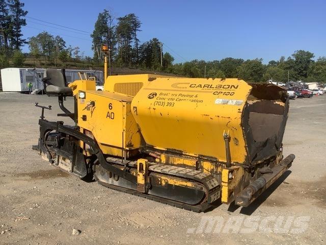Carlson CP100 Asfaldilaoturid