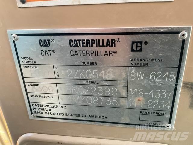 CAT 140H Greiderid