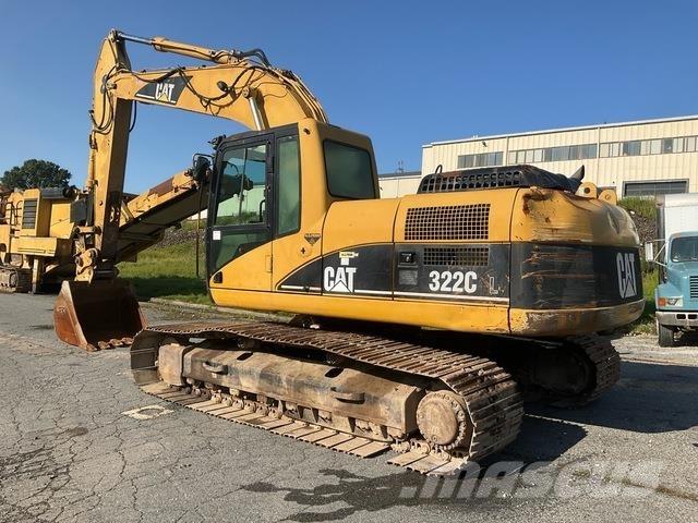 CAT 322CL Roomikekskavaatorid