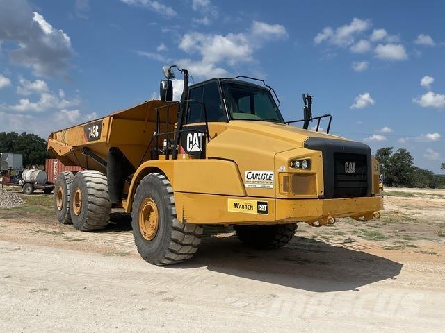 CAT 745C Liigendraamiga pinnaseveokid