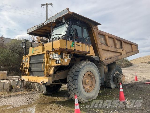 CAT 775E Liigendraamiga pinnaseveokid