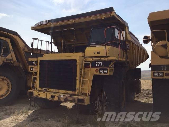 CAT 777 Liigendraamiga pinnaseveokid