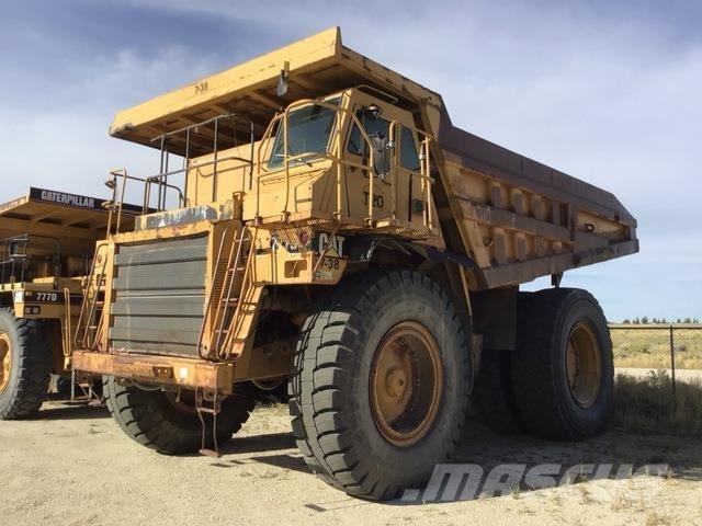 CAT 777C Liigendraamiga pinnaseveokid