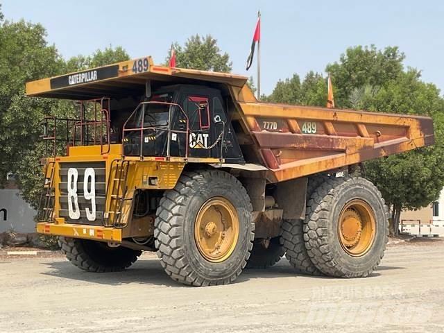 CAT 777D Liigendraamiga pinnaseveokid