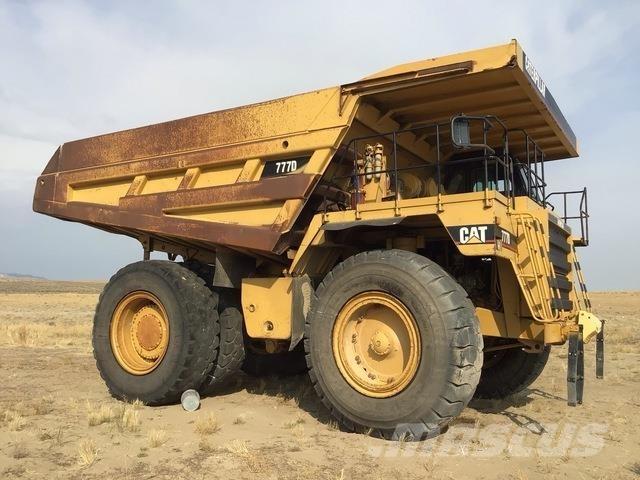 CAT 777D Liigendraamiga pinnaseveokid