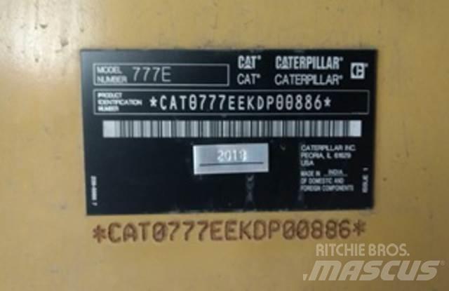 CAT 777E Liigendraamiga pinnaseveokid