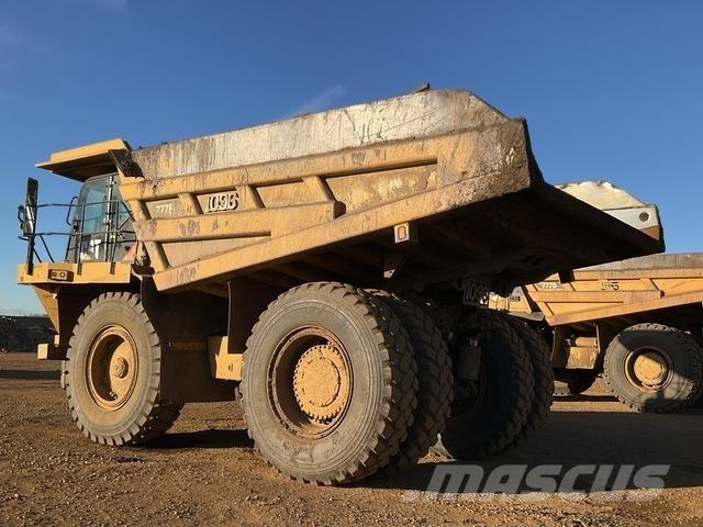 CAT 777F Liigendraamiga pinnaseveokid