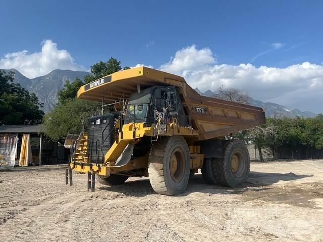 CAT 777G Liigendraamiga pinnaseveokid
