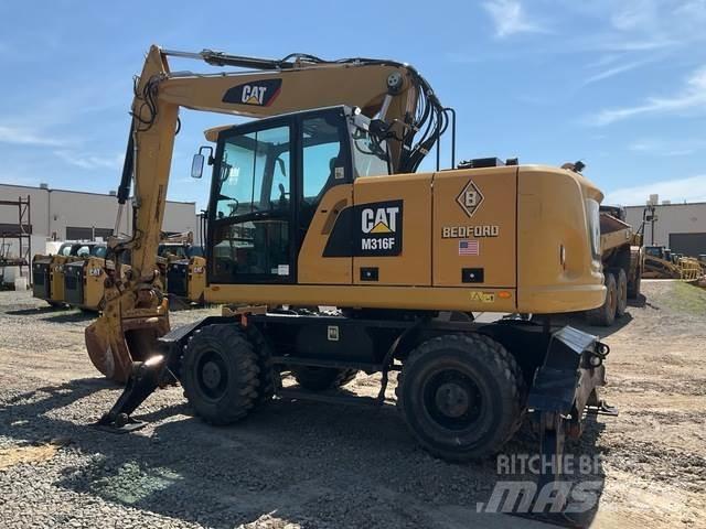 CAT M316F Ratasekskavaatorid