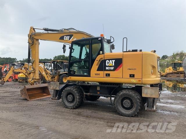 CAT M316F Ratasekskavaatorid