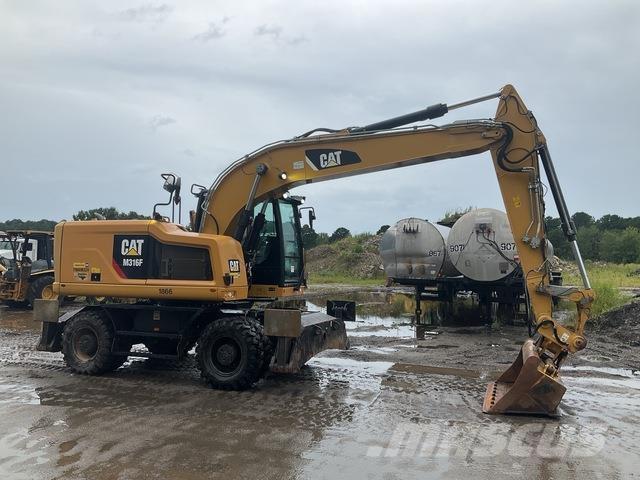 CAT M316F Ratasekskavaatorid