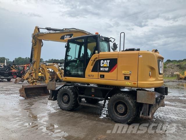 CAT M316F Ratasekskavaatorid