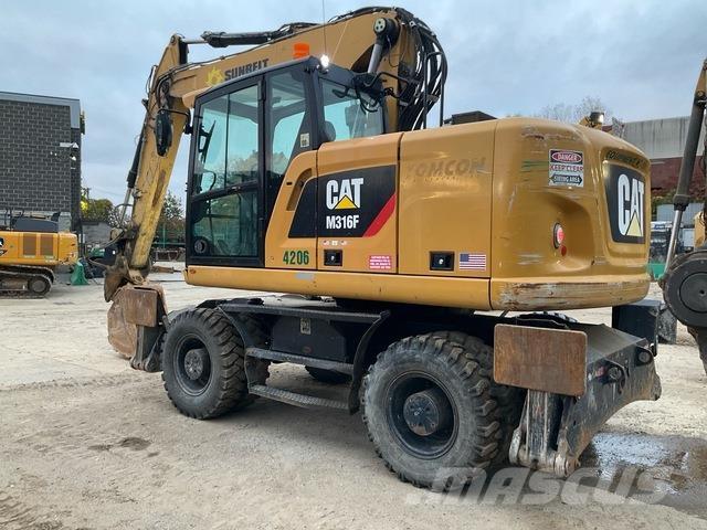 CAT M316F Ratasekskavaatorid
