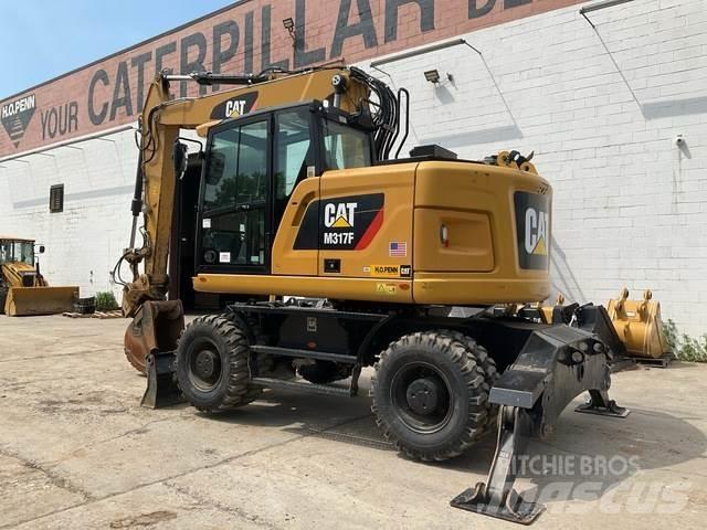 CAT M317F Ratasekskavaatorid