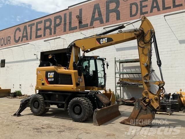 CAT M317F Ratasekskavaatorid