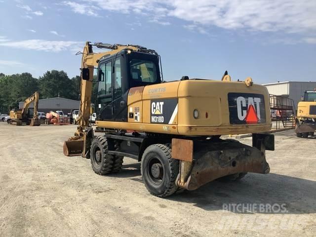 CAT M318D Ratasekskavaatorid