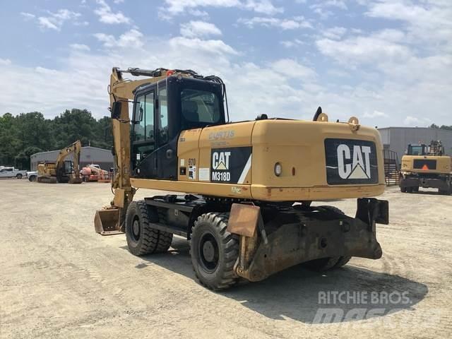 CAT M318D Ratasekskavaatorid
