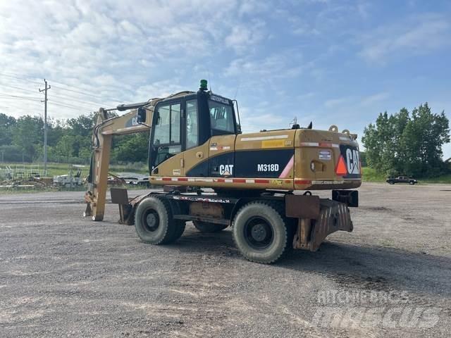 CAT M318D Ratasekskavaatorid