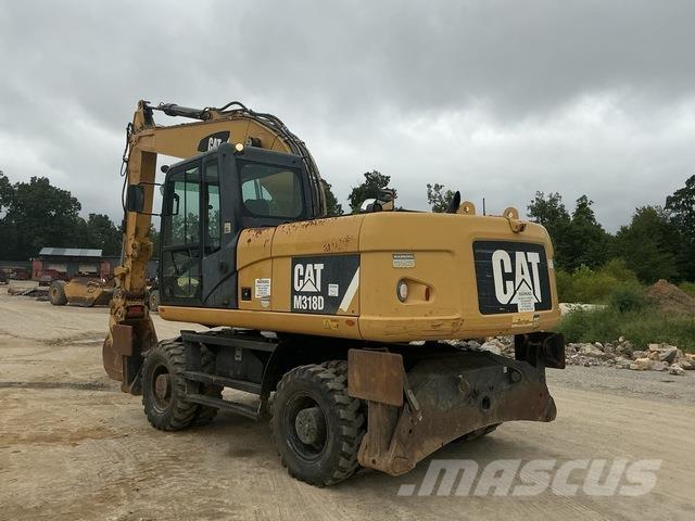 CAT M318D Ratasekskavaatorid