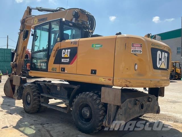 CAT M322F Ratasekskavaatorid