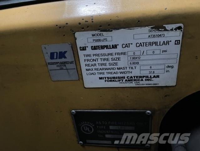 CAT P5000-LPS Kahveltõstukid - muud