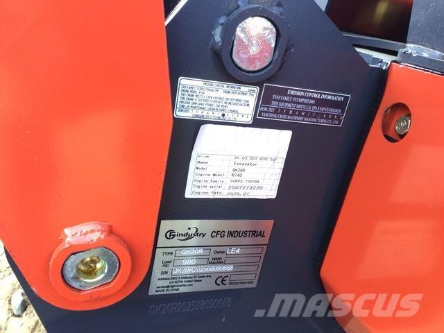 CFG QK20R Roomikekskavaatorid