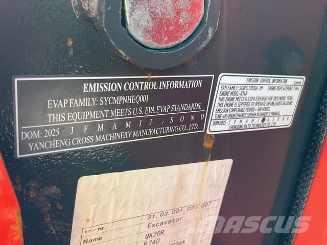 CFG QK20R Roomikekskavaatorid