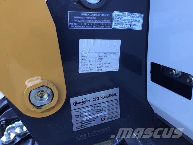 CFG XZ20R Roomikekskavaatorid