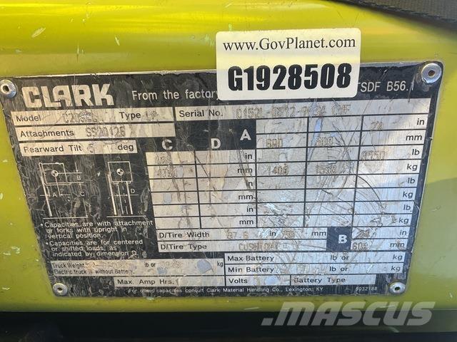 Clark C20SCL Kahveltõstukid - muud