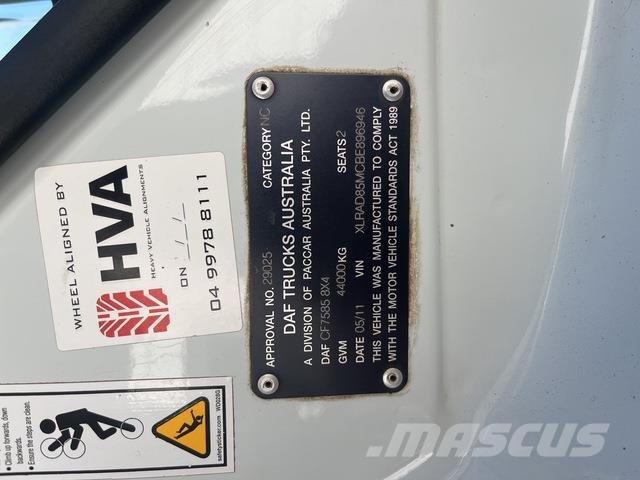 DAF CF85.460 Vaakumautod