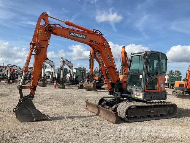 Doosan DX85R-3 Roomikekskavaatorid