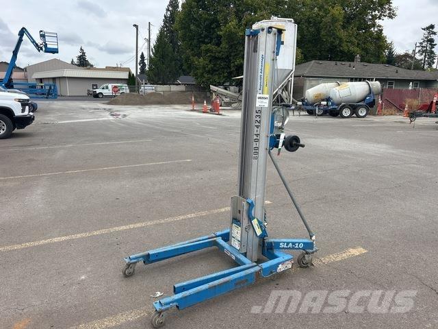 Genie SLA-10 Vintsid, telfrid ja materjaliliftid