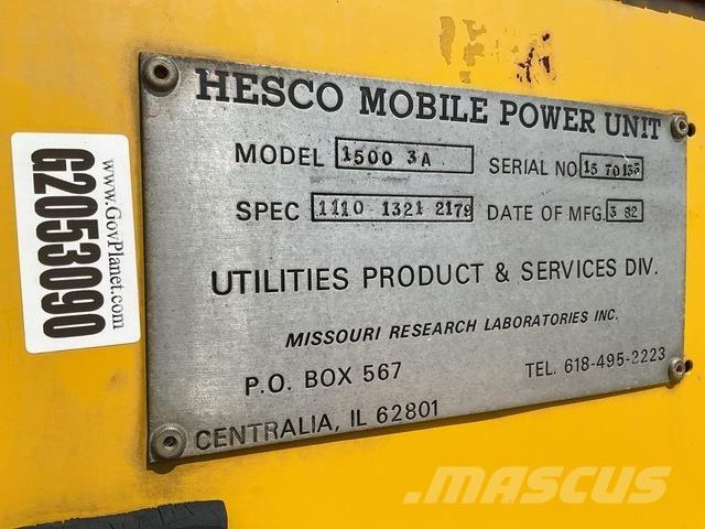  Hesco 1500 3A Raskeveohaagised
