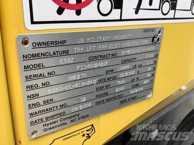 Hyster E35Z Elektritõstukid