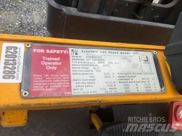Hyster E40XL Elektritõstukid
