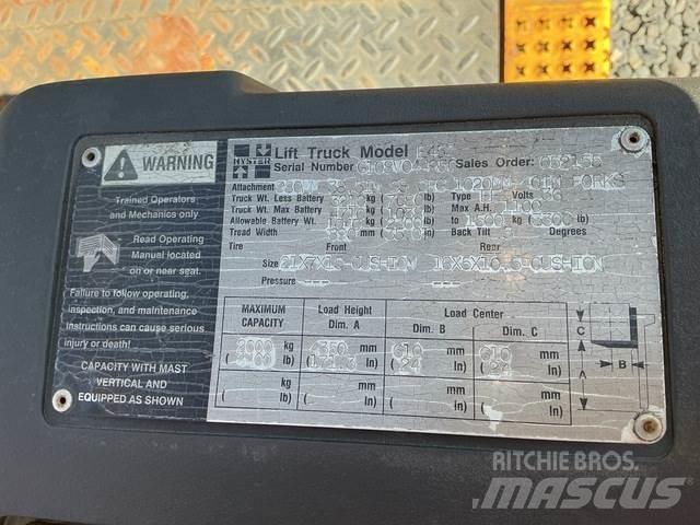 Hyster E45Z Elektritõstukid