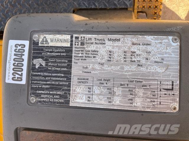 Hyster E65Z-40 Elektritõstukid