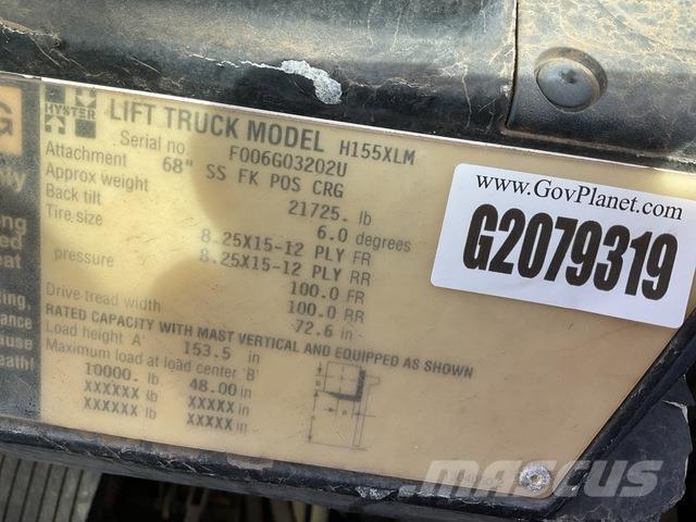 Hyster H155XLM Kahveltõstukid - muud