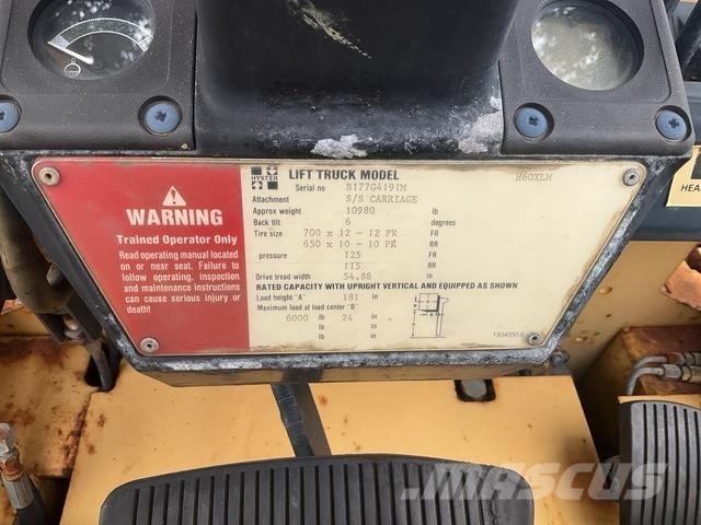 Hyster H60XLM Kahveltõstukid - muud