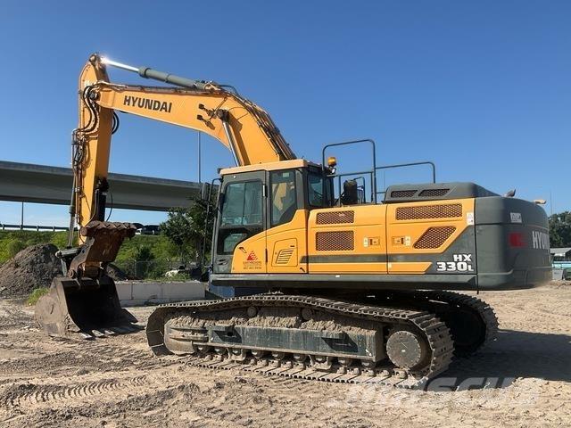 Hyundai HX330L Roomikekskavaatorid