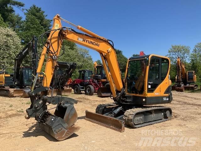 Hyundai R55-9A Roomikekskavaatorid